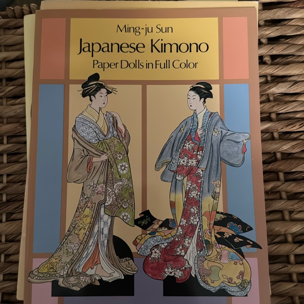 Paper dolls book